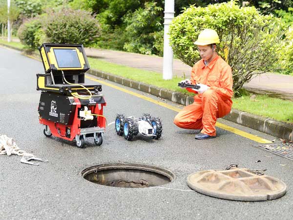 石楼管道机器人检测