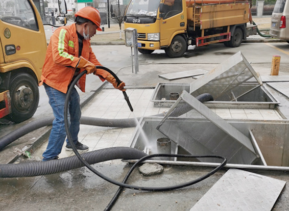 石楼隔油池清理