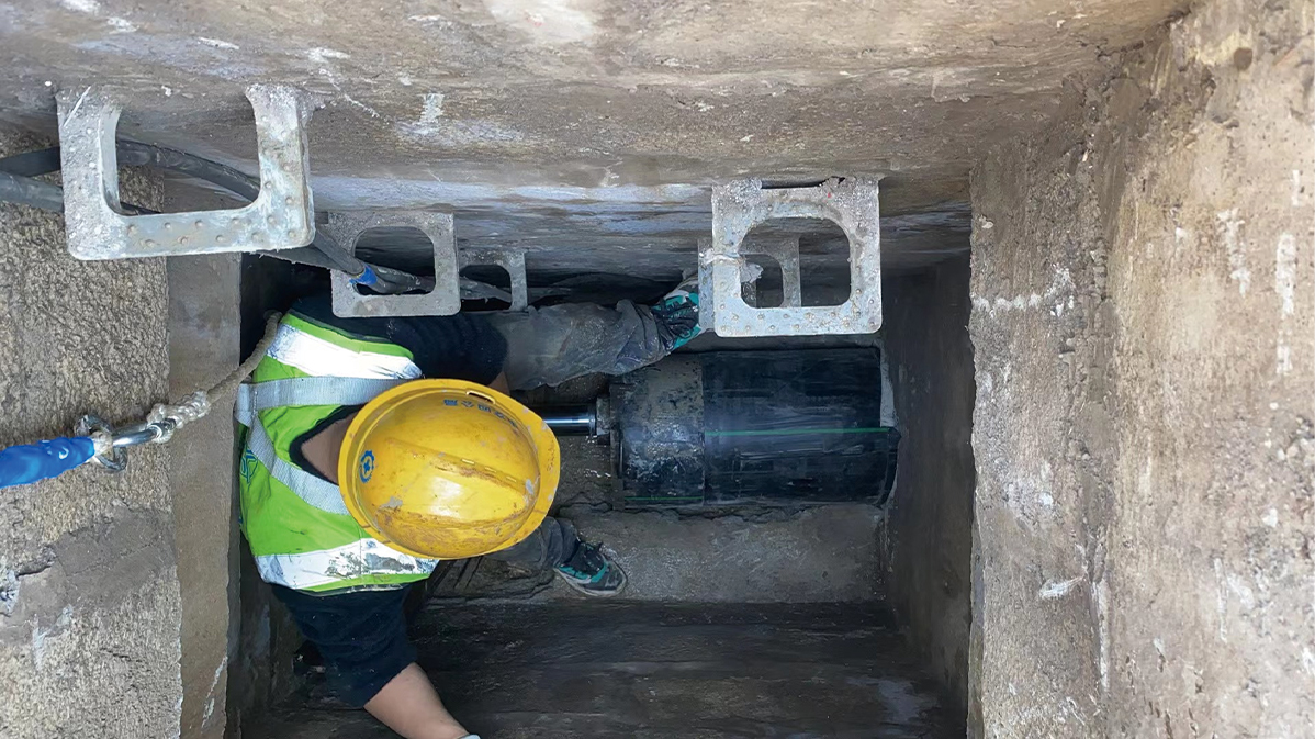 石楼HDPE短管内衬法